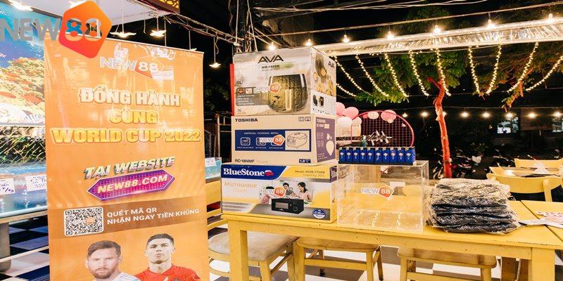 Hoạt động của chương trình NEW88 đồng hành cùng World Cup 2022