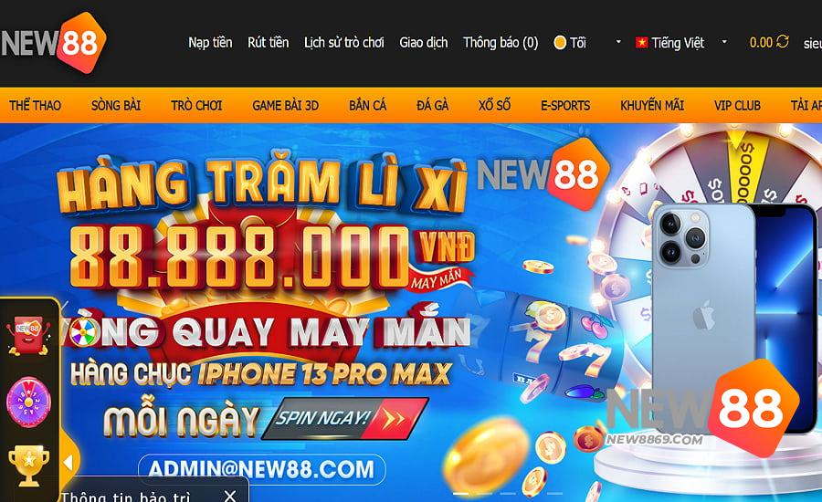 New88 có những chương trình khuyến mãi cực sốc