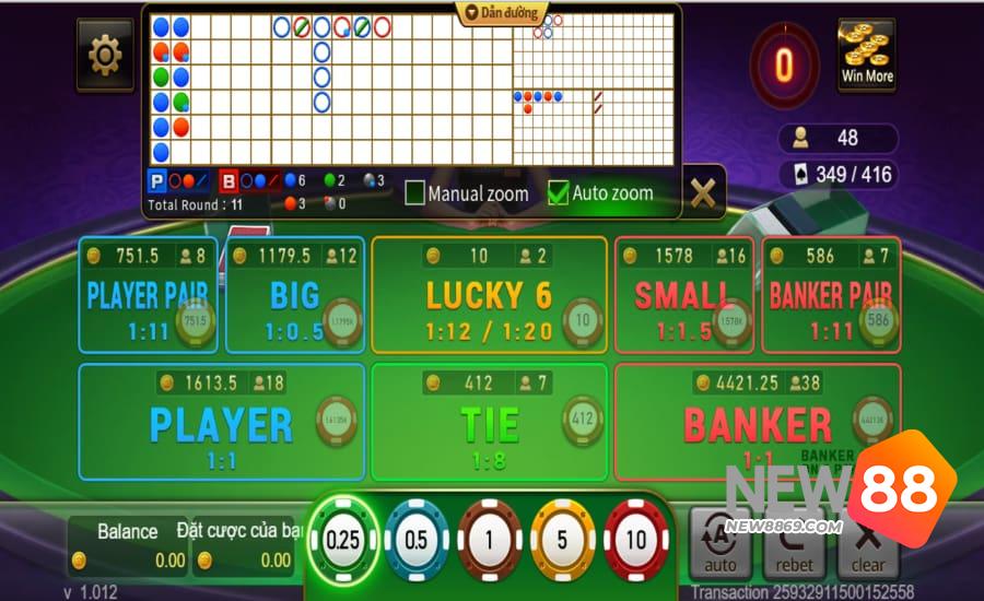 Giới Thiệu Baccarat New88 - Tựa Game Casino Hấp Dẫn Nhất 3 Quy trình chơi baccarat New88
