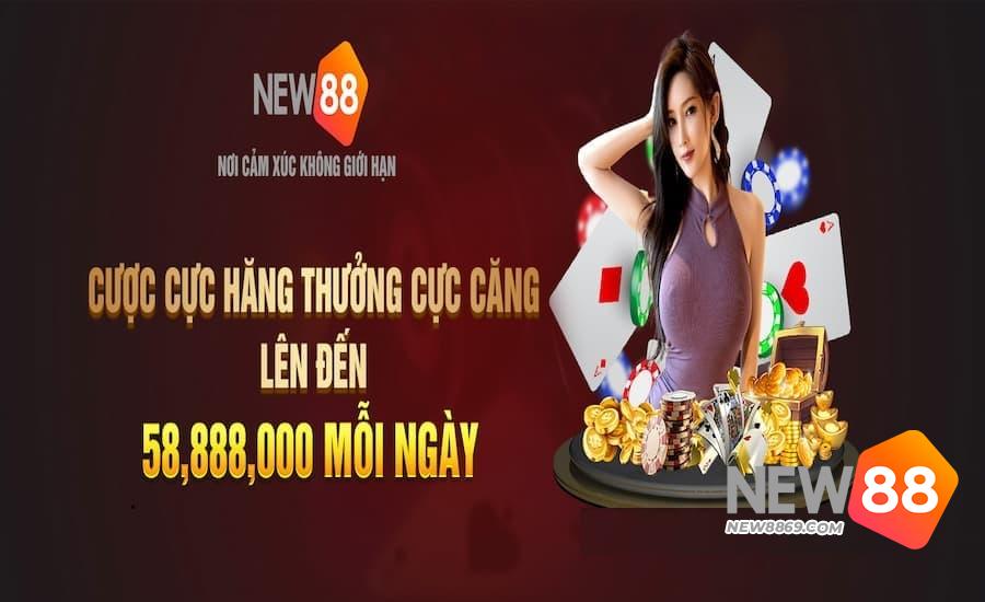 Tỷ lệ trả thưởng rất hấp dẫn của game đua ngựa new88