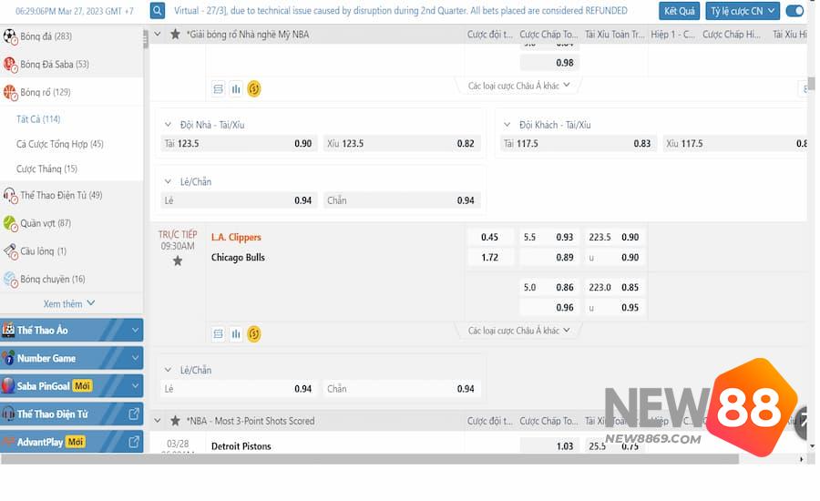 Bật Mí Cách Cược Bóng Rổ New88 Chiến Thắng 99% Cho Tân Thủ 3 Cược chẵn lẻ