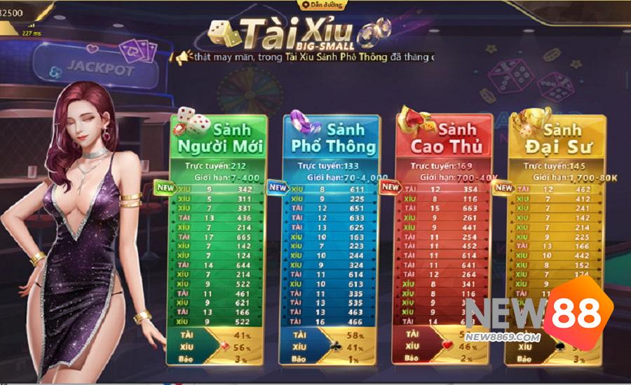 Tài xỉu - Trò chơi hấp dẫn cược thủ phải ghé chơi tại NEW88 2 Cách chơi Tài Xỉu