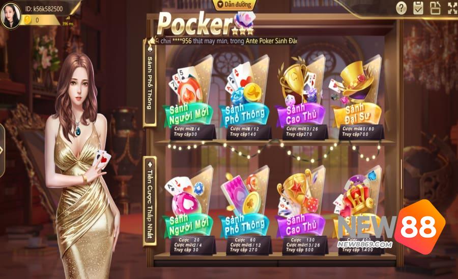 Xì Tố Online - Game Casino Hấp Dẫn Nhất Sảnh Cược New88 3 Quyền chơi trong xì tố