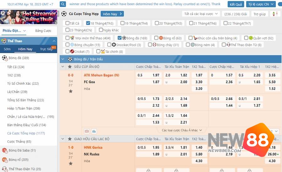 Chọn kèo lựa ăn bao nhiêu tiền nhà cái