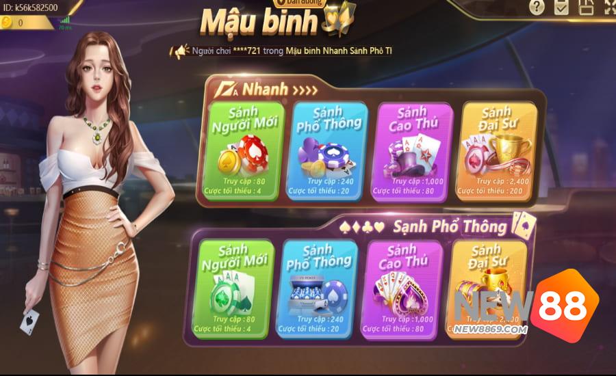 Đôi nét về game Mậu binh online New 88