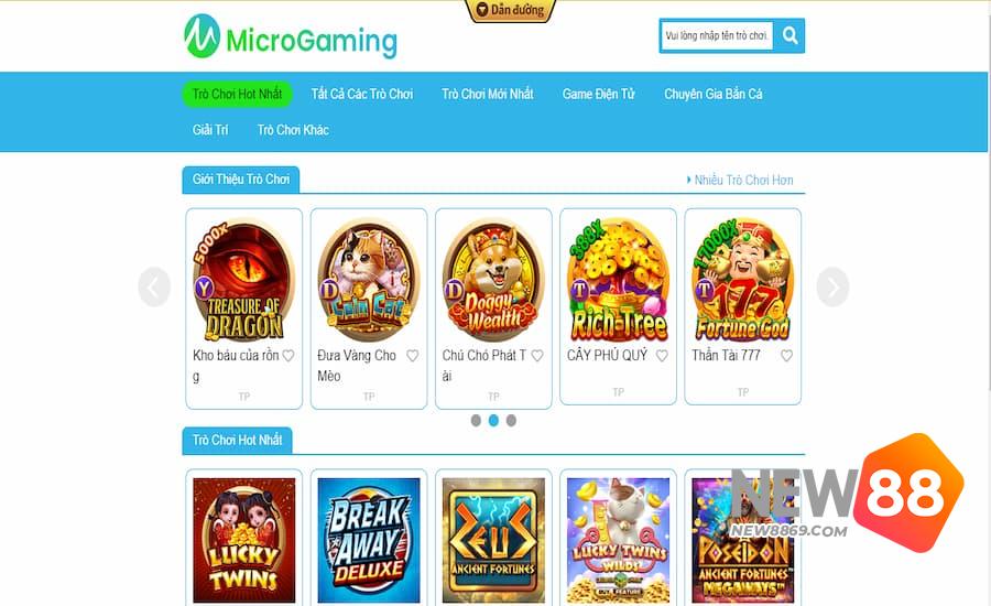 Đánh Giá Nhà Cung Ứng Game Microgaming Uy Tín Năm 2023 2 Vì sao nên chơi tại sảnh Microgaming ở nhà cái New88?