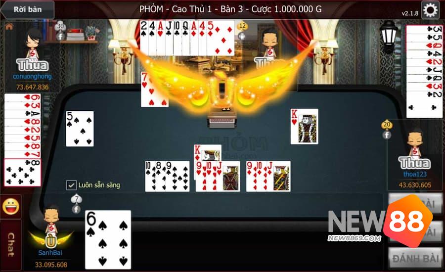 Bí Kíp Chơi Game Bài Phỏm Online New88 Đơn Giản Và Thắng Lớn 2 Vì sao nhiều người lựa chọn cá cược tại phỏm online new88?