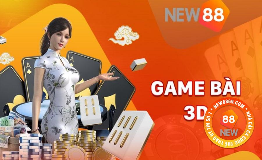 Khám Phá Top Nhà Cái New88.today - Sân Chơi Uy Tín Bậc Nhất 2 Cá cược game bài 3D tại New88.today