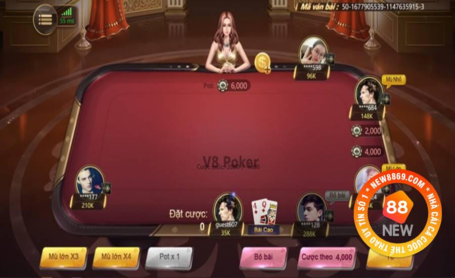 Game Bài V8 Poker - Nơi Làm Điên Đảo Triệu Gamer New88 5 Bỏ túi mẹo chơi game bài V8 Poker bất bại gamer nên biết