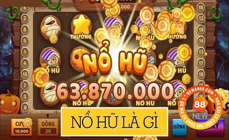 Minh họa một phiên bản game nổ hũ quốc tế