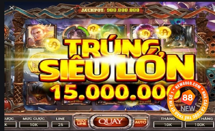 Minh họa đơn vị cá cược trò chơi Nổ hũ 888