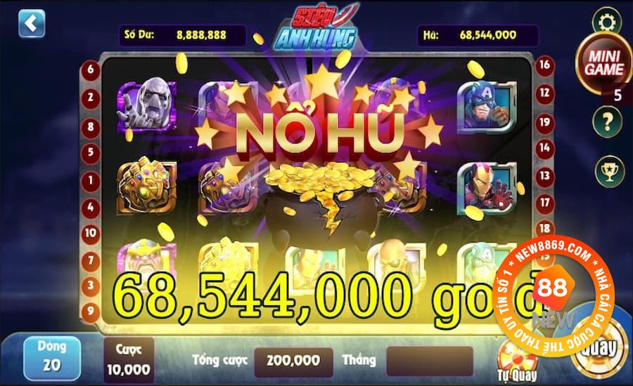 Khuyến mãi nổ hũ tại Sunwin cực hấp dẫn