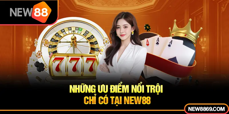NEW88 20 Những ưu điểm nội trội chỉ có tại New88